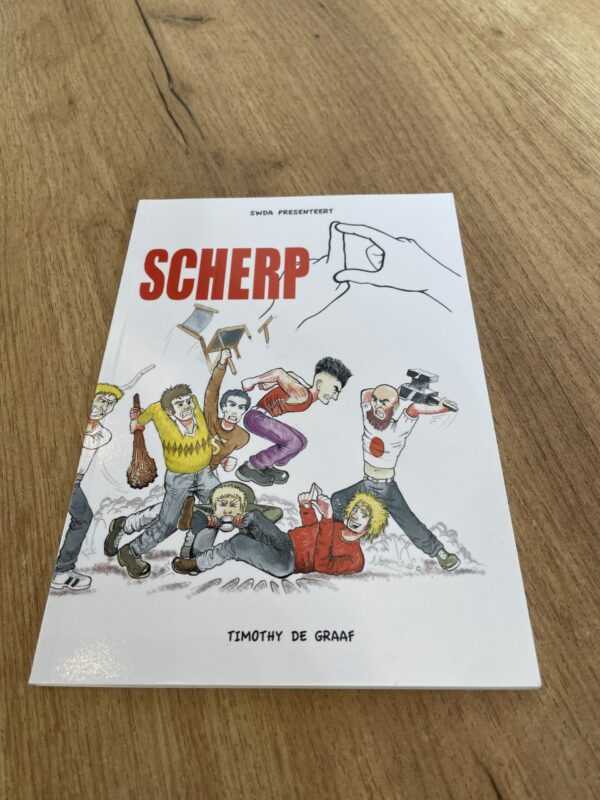 Strip "Scherp D" van Timothy de Graaf